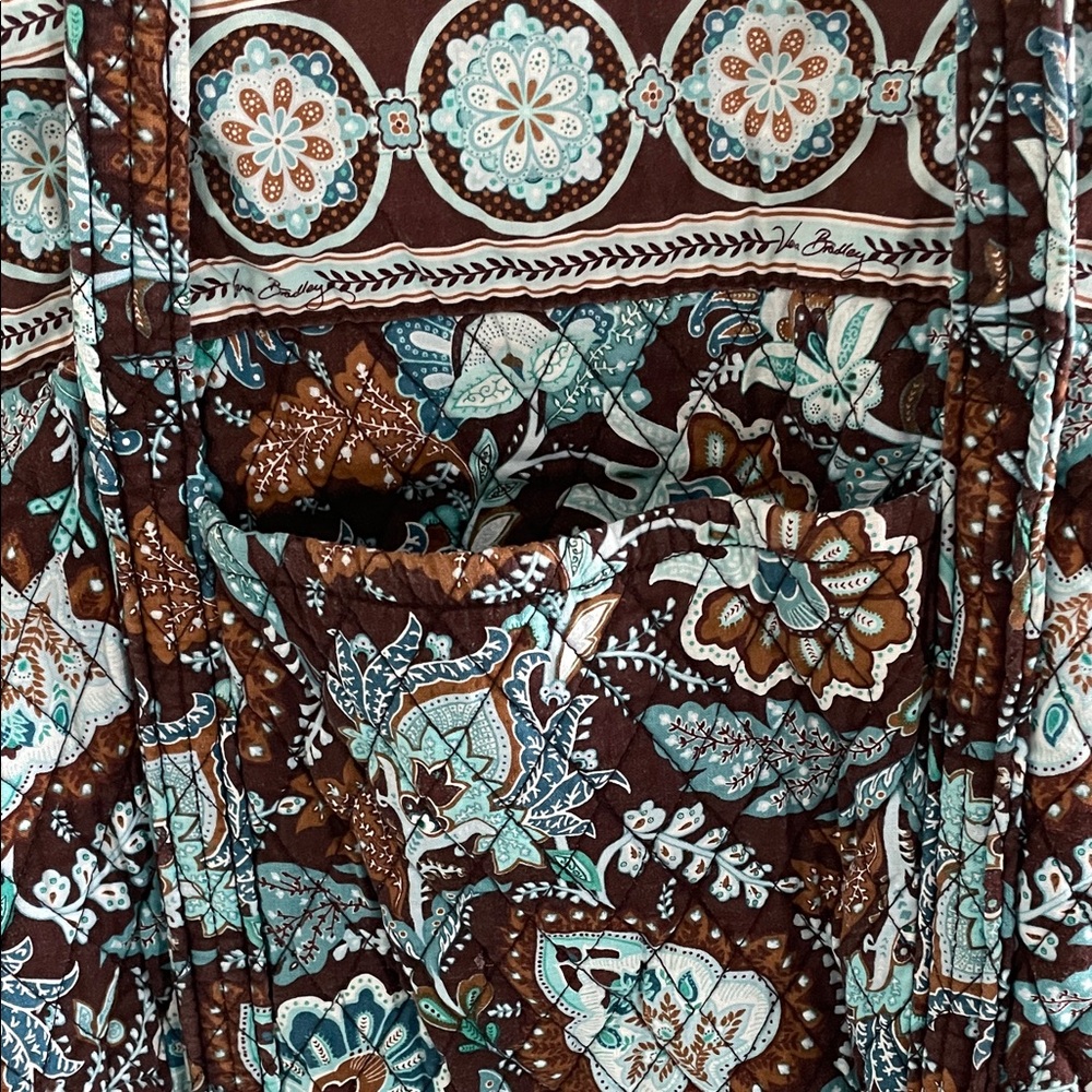 Vera Bradley Java Mocha Weekender Duffel Tote Bag… - image 6